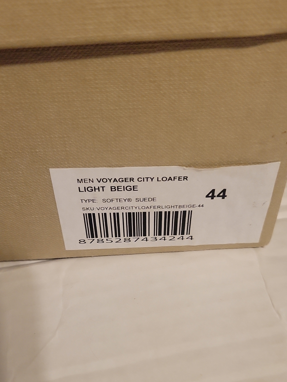 Men Voyager City Loafer - Light Beige